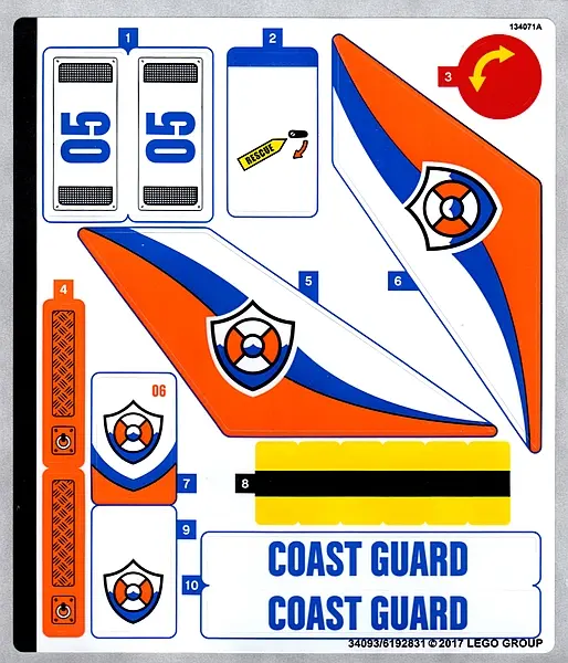 Sticker Sheet for Set 60166 - (34093/6192831)