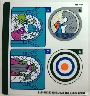 Sticker Sheet for Set 43203, Sheet 2 - (92288/6380398)