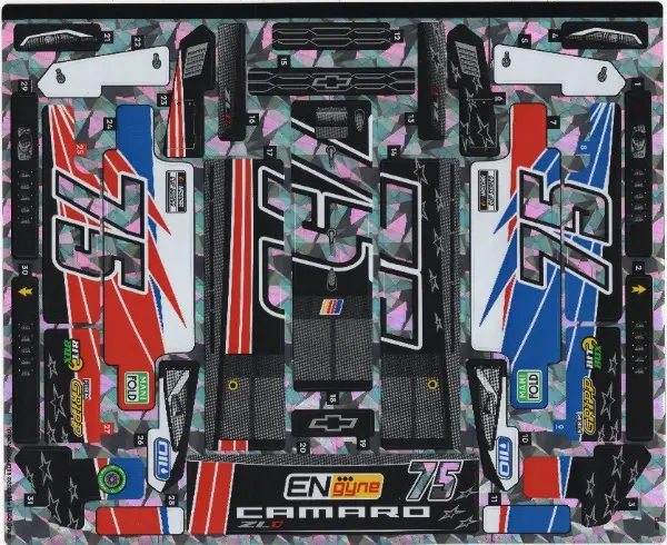 Sticker Sheet for Set 42153, Holographic Mirrored - (10104745/6449758)