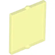 Trans-Neon Green Glass for Window 1 x 2 x 2 Flat Front