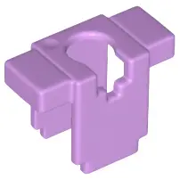 Medium Lavender Minifigure Armor Breastplate Rectangular (Minecraft)