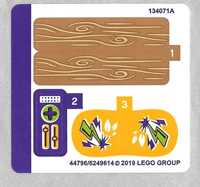 Sticker Sheet for Set 41363 - (44796/6249614)
