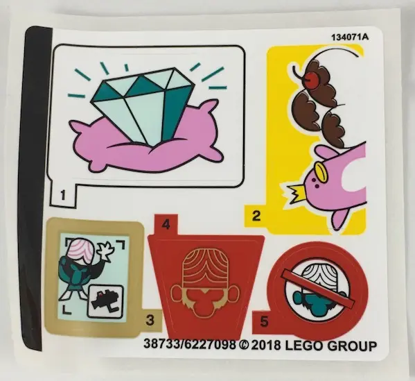 Sticker Sheet for Set 41288 - (38733/6227098)