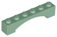 Sand Green Arch 1 x 6 Raised Arch