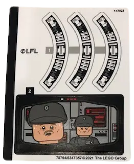 Sticker Sheet for Set 75296 - (78794/6347357)