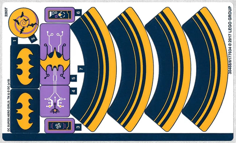 Sticker Sheet for Set 41230 - (30468/6177034)