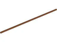 Reddish Brown Hose, Rigid 3mm D. 18L / 14.4cm