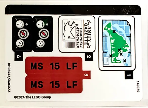 Sticker Sheet for Set 21350 - (10108247/6483633)