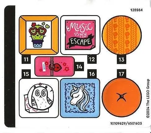 Sticker Sheet for Set 76781, Sheet 2 - (10109629/6501603)