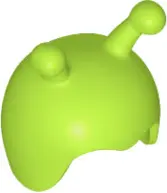 Lime Minifigure, Headgear Cap, Insect - Flexible Rubber