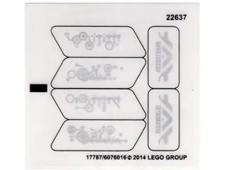 Sticker Sheet for Set 44028 - (17787/6076016)