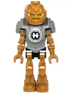 Hero Factory Mini - Rocka - Flat Silver Armor