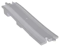 Light Bluish Gray Duplo, Train Track Ramp