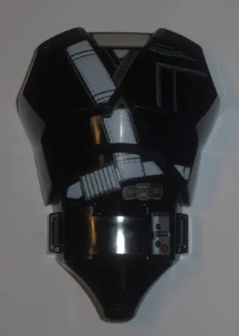 Black Large Figure Torso with SW Robes Pattern (Chirrut)
