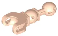 Light Nougat Hero Factory Arm / Leg with Ball Joint on Axle and Ball Socket