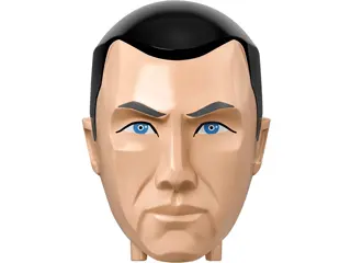 Light Nougat Large Figure Head Modified SW Chirrut Îmwe Pattern (Imwe)