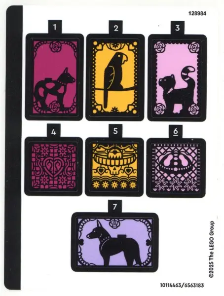 Sheet for Set 40811 - (10114463/6563183)