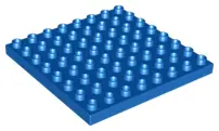 Blue Duplo, Plate 8 x 8