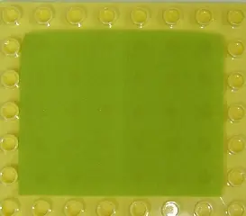 Lime Duplo, Cloth Blanket 8 x 10cm
