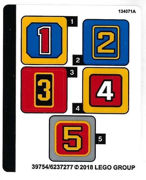 Sticker Sheet for Set 21311 - (39754/6237277)