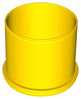 Yellow Duplo Ball Tube Straight