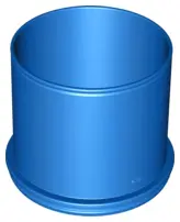 Blue Duplo Ball Tube Straight