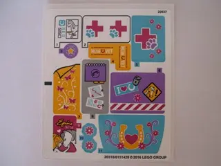 Sticker Sheet for Set 41125 - (26518/6151428)