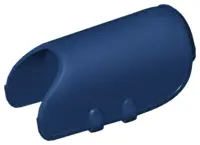 Dark Blue Horse Barding with 2 Clasps