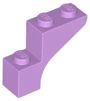 Medium Lavender Arch 1 x 3 x 2