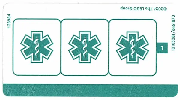 Sticker Sheet for Set 60405 - (10105281/6461870)