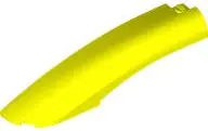 Neon Yellow Wedge 10 x 2 x 2 Left