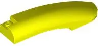 Neon Yellow Wedge 10 x 2 x 2 Right