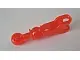 Trans-Neon Orange Hero Factory Arm / Leg with Ball Joint on Axle and Ball Socket and Pin Hole