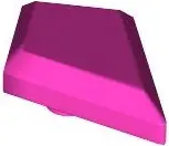 Pink Tile, Modified 1 x 2 Diamond with Bar