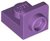 Lavender Bracket 1 x 1 - 1 x 1 Inverted