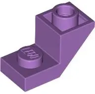 Lavender Slope, Inverted 45 2 x 1 with 2/3 Cutout