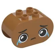 BRICK 2X4X2, OVAL, NO. 29