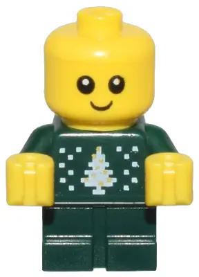 Baby - Dark Green Holiday Sweater
