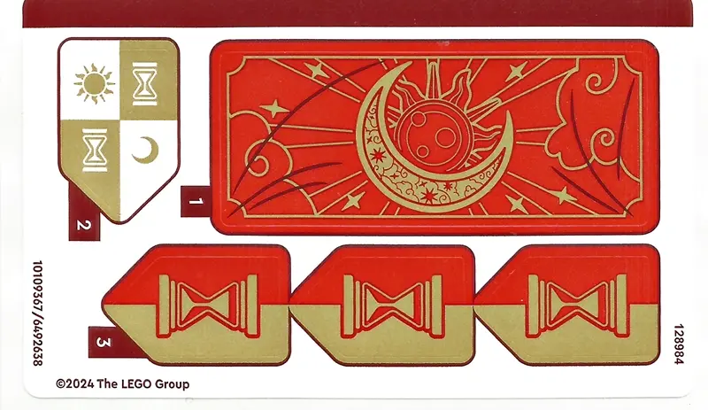 Sticker Sheet for Set 71486, Sheet 2 - (10109367/6492638)