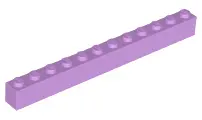 Medium Lavender Brick 1 x 12