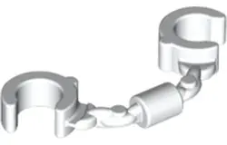 White Minifigure, Utensil Handcuffs
