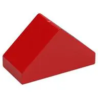 ROOF TILE 4X2, DEG. 45, W/O KNOBS