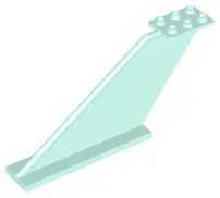 Light Aqua Tail 12 x 2 x 5