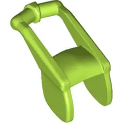 Lime Guide Dog Harness