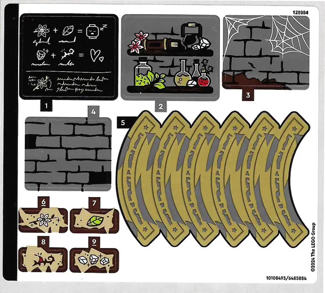 Sticker Sheet for Set 76431 - (10108493/6485884)
