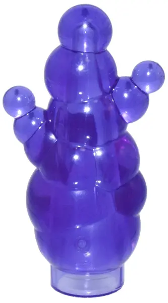Trans-Purple Column of Bubbles
