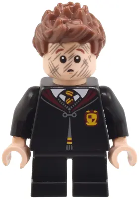 Seamus Finnigan - Gryffindor Robe Clasped, Black Short Legs