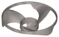 Flat Silver Propeller 3 Blade 13 Diameter (Ninjago Airjitzu Flyer Vortex Rotor)