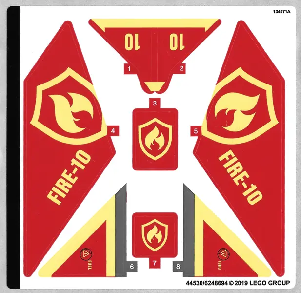 Sticker Sheet for Set 60217 - (44530/6248694)
