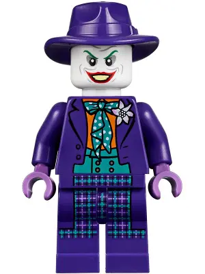 The Joker - Dark Turquoise Bow Tie, Printed Legs